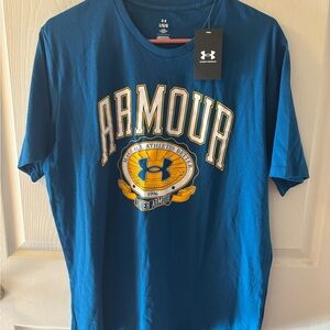 Under Armour Graphic Tee in Blue
